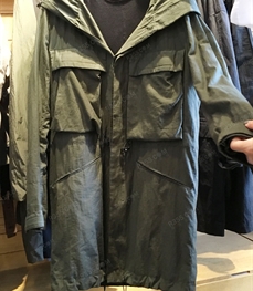 市场上装-中长外套-（实拍）时尚男装中长外套
