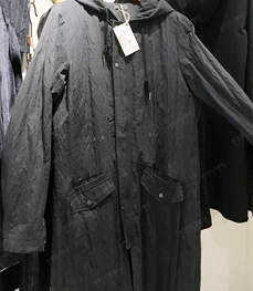 市场上装-中长外套-（实拍）时尚男装中长外套