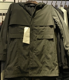 市场上装-中长外套-（实拍）时尚男装中长外套