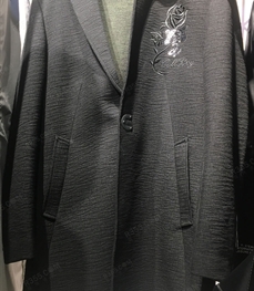 市场上装-大衣-（实拍）时尚商务大衣