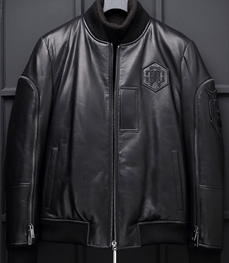 市场上装-皮衣-休闲男装皮衣