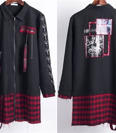 市场上装-衬衫-时尚男装衬衫