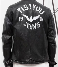 市场上装-皮衣-时尚男装皮衣