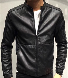 市场上装-皮衣-时尚男装皮衣