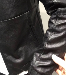 市场上装-皮衣-时尚男装皮衣