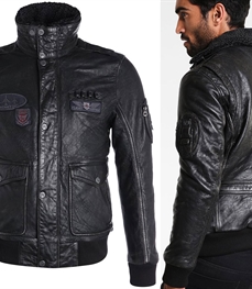 市场上装-皮衣-时尚男装皮衣