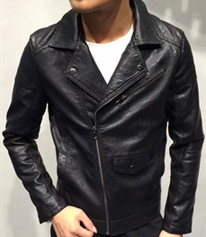 市场上装-皮衣-时尚男装皮衣