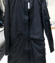 市场上装-中长外套-（实拍）时尚男装中长外套