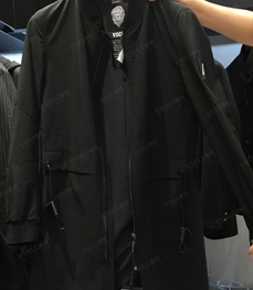 市场上装-中长外套-（实拍）时尚男装中长外套