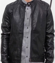 市场上装-皮衣-时尚男装皮衣