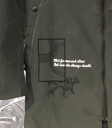 市场上装-中长外套-（实拍）时尚男装中长外套