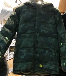 市场上装-棉衣/羽绒服-（实拍）时尚男装棉服
