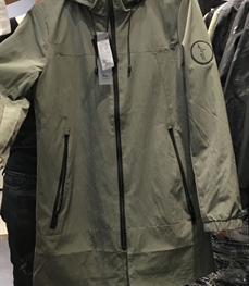 市场上装-中长外套-（实拍）时尚男装中长外套