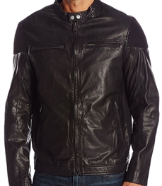 市场上装-皮衣-时尚商务皮衣