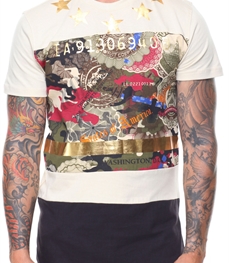 市场上装-T恤-时尚男装t恤