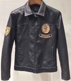 市场上装-皮衣-时尚男装皮衣