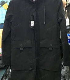 市场上装-中长外套-（实拍）时尚男装中长外套