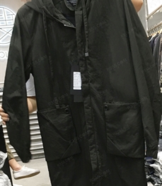 市场上装-中长外套-（实拍）时尚男装中长外套