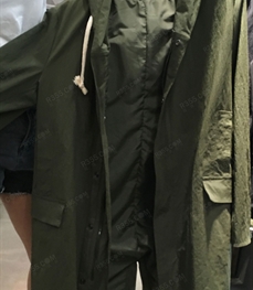 市场上装-中长外套-（实拍）时尚男装中长外套