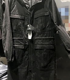 市场上装-中长外套-（实拍）时尚男装中长外套