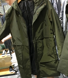 市场上装-中长外套-（实拍）时尚男装中长外套