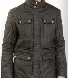 市场上装-中长外套-时尚商务派克