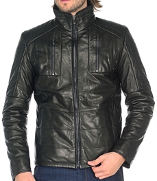 市场上装-皮衣-时尚商务皮衣