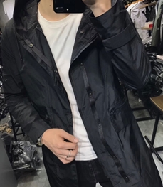 市场上装-中长外套-时尚男装中长外套