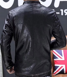 市场上装-皮衣-时尚男装皮衣