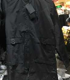 市场上装-中长外套-（实拍）时尚男装中长外套