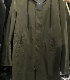 市场上装-中长外套-（实拍）时尚男装中长外套