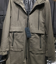 市场上装-中长外套-（实拍）时尚男装中长外套