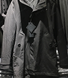 市场上装-中长外套-（实拍）时尚男装中长外套