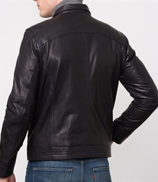 市场上装-皮衣-时尚商务皮衣