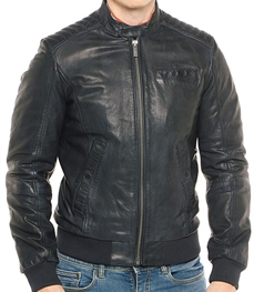 市场上装-皮衣-时尚商务皮衣