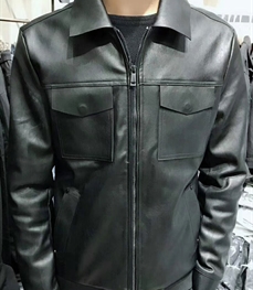 市场上装-皮衣-时尚男装皮衣
