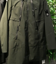 市场上装-中长外套-（实拍）时尚男装中长外套