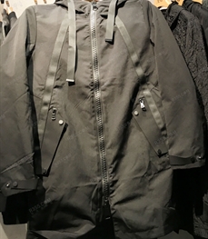 市场上装-中长外套-（实拍）时尚男装中长外套