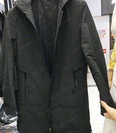 市场上装-中长外套-（实拍）时尚男装中长外套