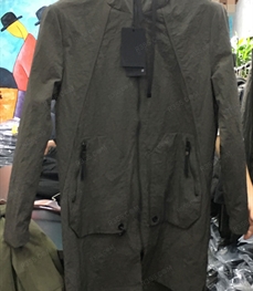 市场上装-中长外套-（实拍）时尚男装中长外套