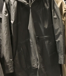 市场上装-中长外套-（实拍）时尚男装中长外套