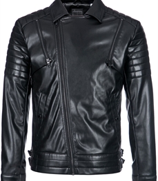 市场上装-皮衣-时尚男装皮衣