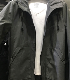 市场上装-中长外套-（实拍）时尚男装中长外套