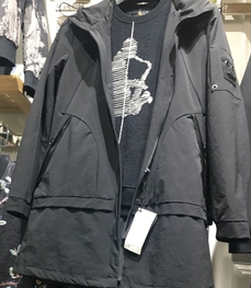 市场上装-中长外套-（实拍）时尚男装中长外套