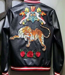 市场上装-皮衣-休闲男装皮衣