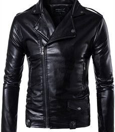 市场上装-皮衣-时尚男装皮衣