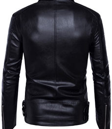 市场上装-皮衣-时尚男装皮衣