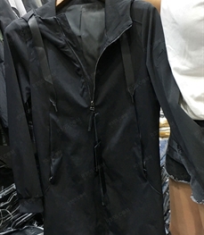 市场上装-中长外套-（实拍）时尚男装中长外套