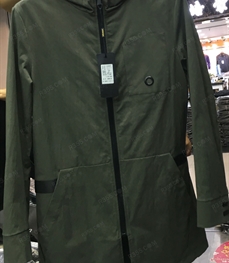 市场上装-中长外套-（实拍）时尚男装中长外套