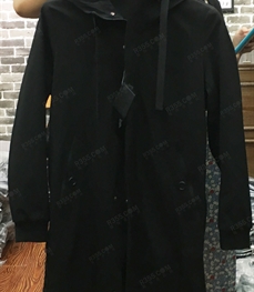 市场上装-中长外套-（实拍）时尚男装中长外套